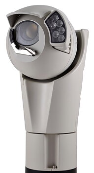 PTZ camerawith wiper, ULISSE EVO, IEC 60945 approval