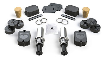 Teraflex 3" Stroke SpeedBump & Progressive Bump Stop Kit Front & Rear 4.5" Lift - Jeep JL & JLU