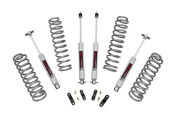 Rough Country 2.5" Lift Kit Incl. Shock Absorber - Jeep JKU