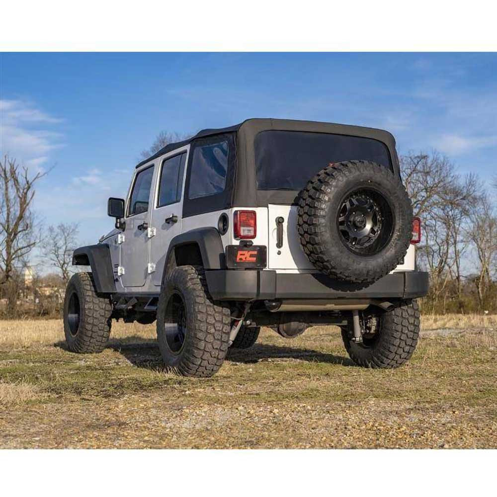 Rough Country 3.25" Lift Kit Incl. Shock Absorbers - Jeep JKU - 4