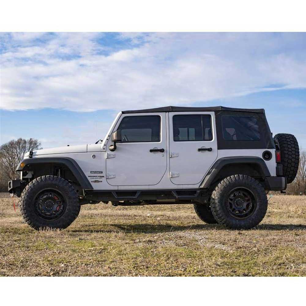 Rough Country 3.25" Lift Kit Incl. Shock Absorbers - Jeep JKU - 3