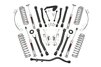 Rough Country X Series 4" Lift Kit Incl. Shock Absorbers - Jeep JKU