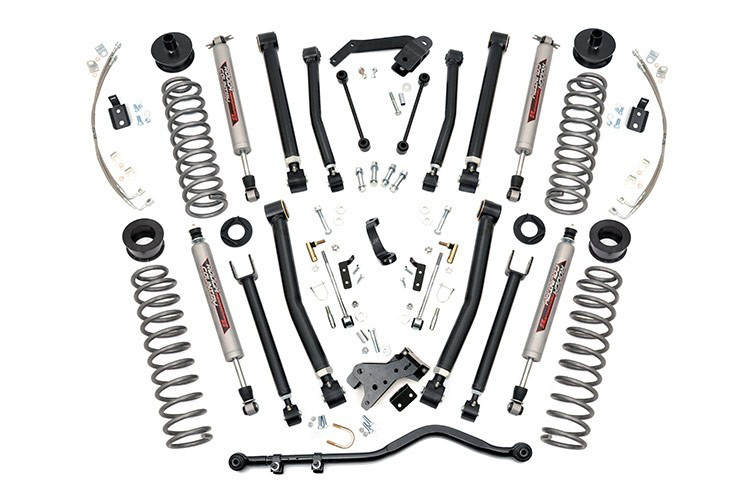 Rough Country X Series 6" Lift Kit Incl. Shock Absorbers - Jeep JKU