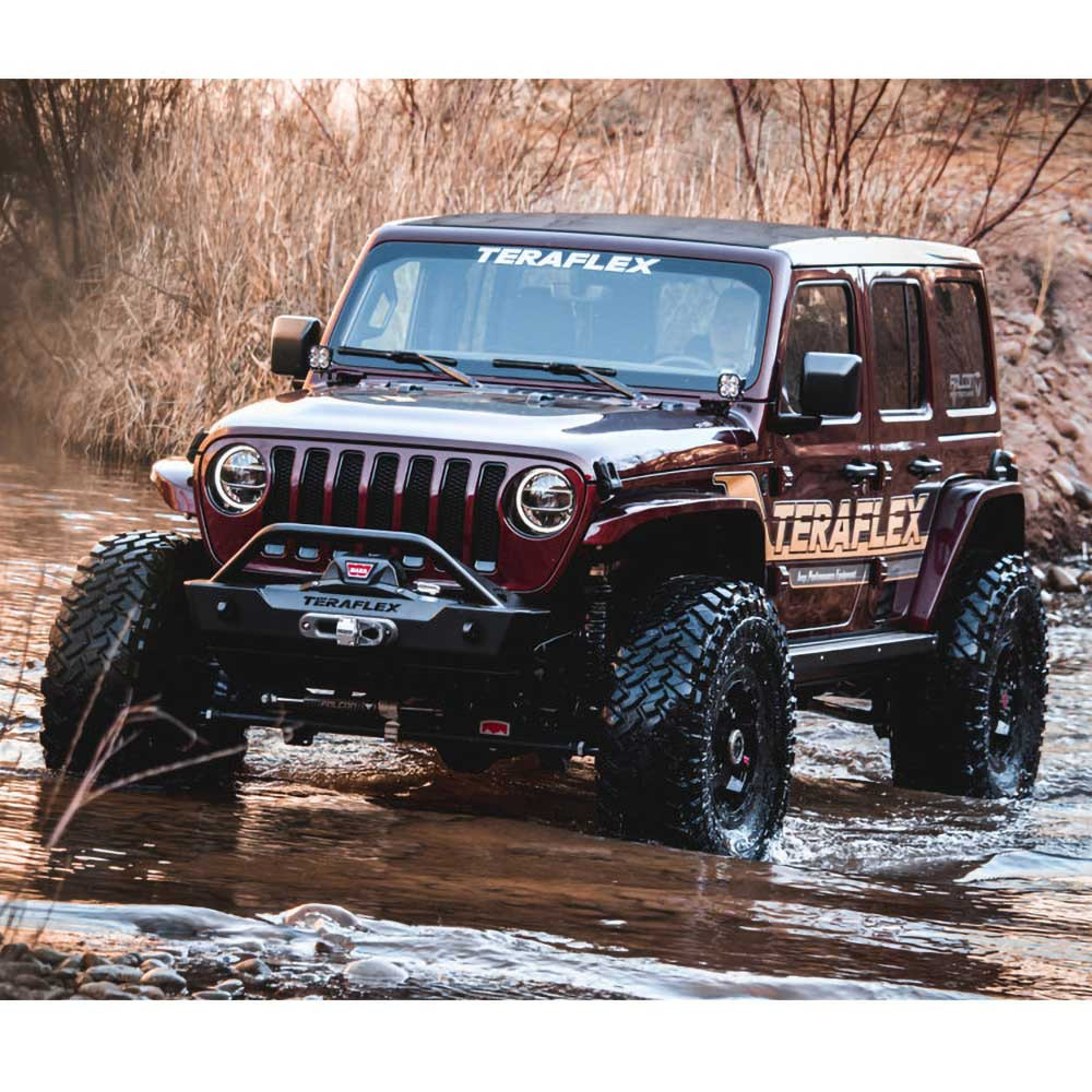 Teraflex 11.5" Rear Sway Bar Link Kit with Swivel Stud 2.5-4.5" Lift - Jeep JL & JLU - 5
