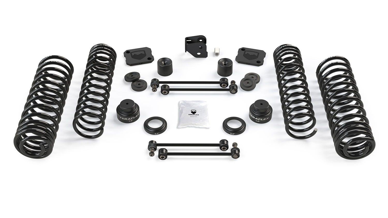 Teraflex 4.5" Coil Spring Base Lift Kit No Shocks - Jeep Gladiator JT - 2