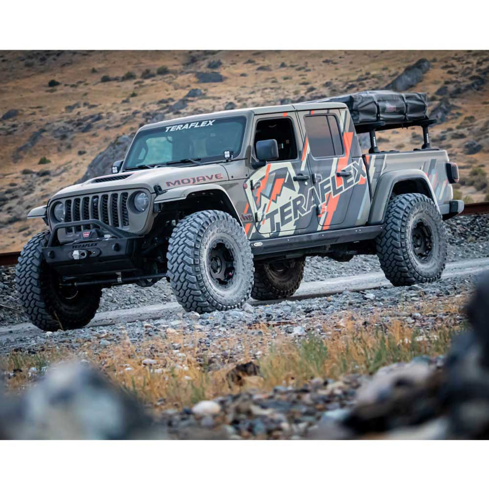 Teraflex Alpine Short Control Arms Rear Upper 0-4.5" Lift - Jeep Gladiator JT - 4