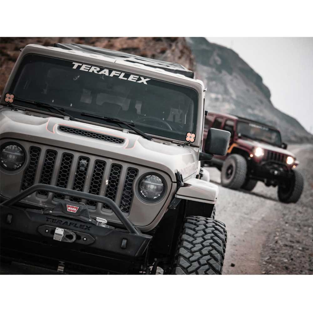 Teraflex Alpine Short Control Arms Rear Upper 0-4.5" Lift - Jeep Gladiator JT - 3