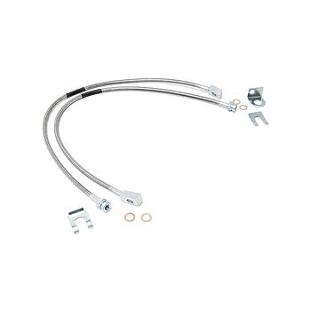 Rough Country Brake Hoses Front 4-6" Lift - Jeep TJ