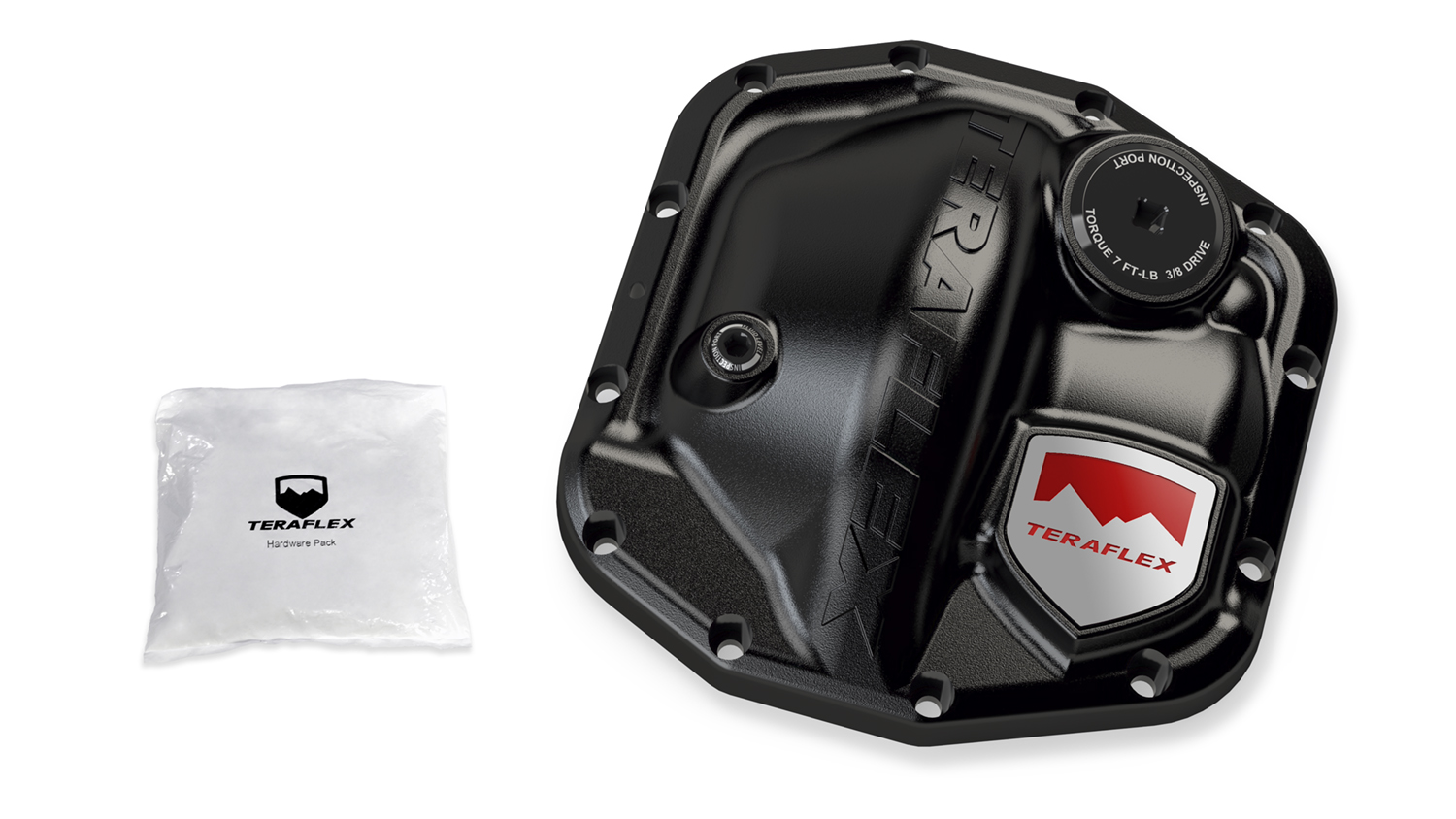 Teraflex HD Differential Cover Kit Dana 44 AdvanTEK (M210) Front - Jeep JL, JLU & Gladiator JT