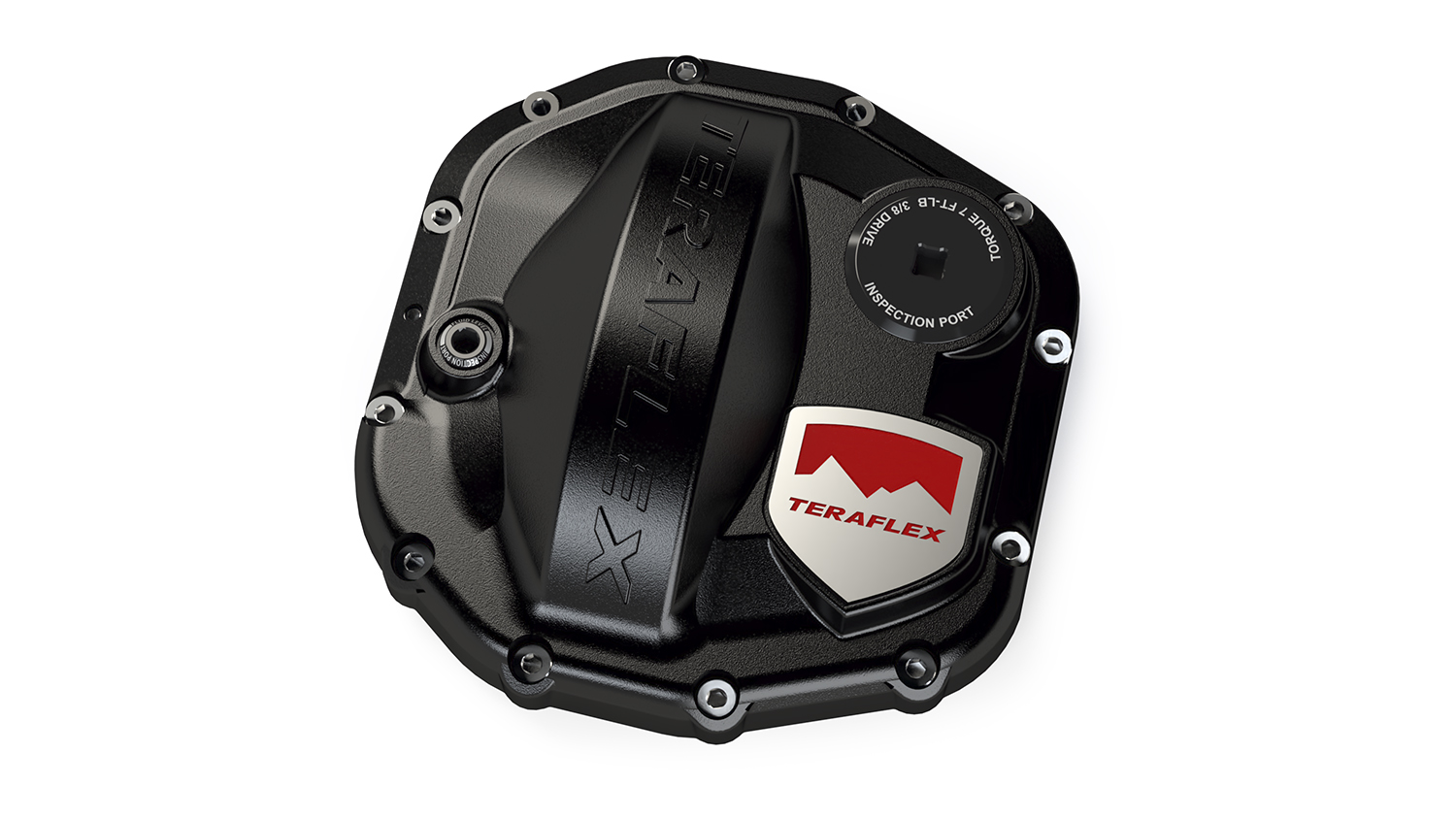 Teraflex HD Differential Cover Kit Dana 35 AdvanTEK (M200) Rear - Jeep JL & JLU