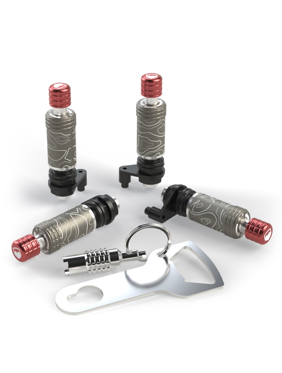 Teraflex Universal Tire Deflator Kit (4 pcs)