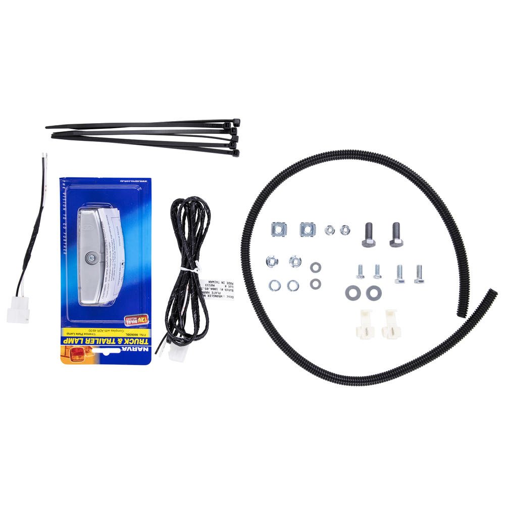 ARB Number Plate Bracket & Light - Jeep JK, JKU & TJ - 2
