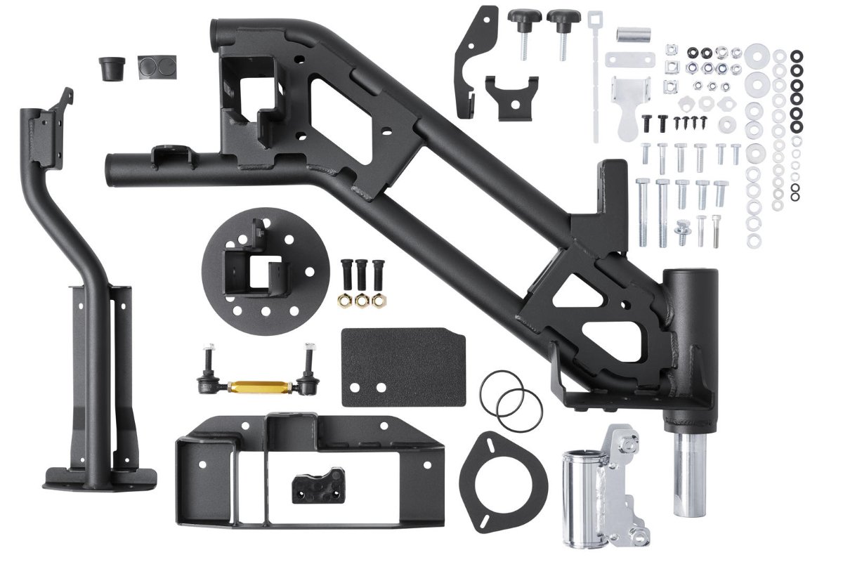 ARB Wheel Carrier Black - Jeep JK & JKU