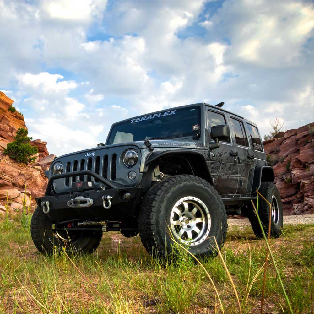 Teraflex HD Coil Spring Perch Kit Front Lower - Jeep JL, JLU & Gladiator JT - 4