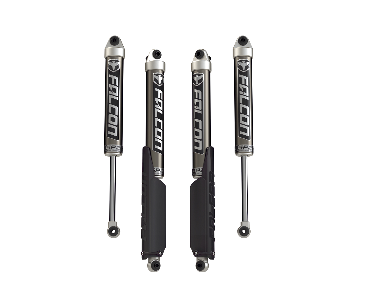 Falcon SP2 2.1 Monotube Shock Kit 2-3.5" Lift - Jeep JLU 4 Door