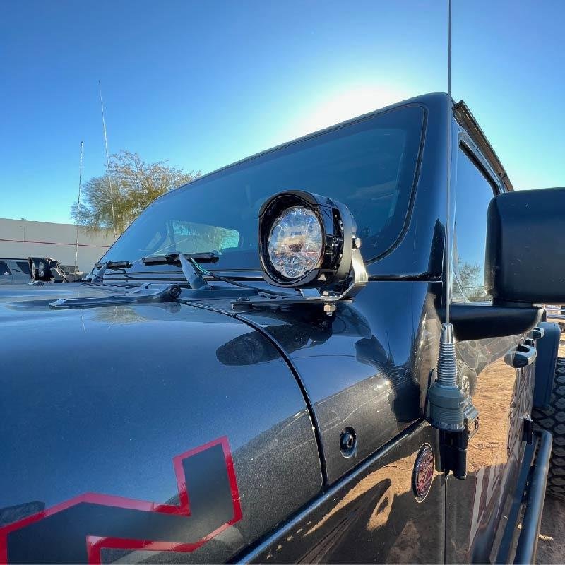 ARB Nacho A-Pillar Light Mounts - Jeep JL & JT - 3