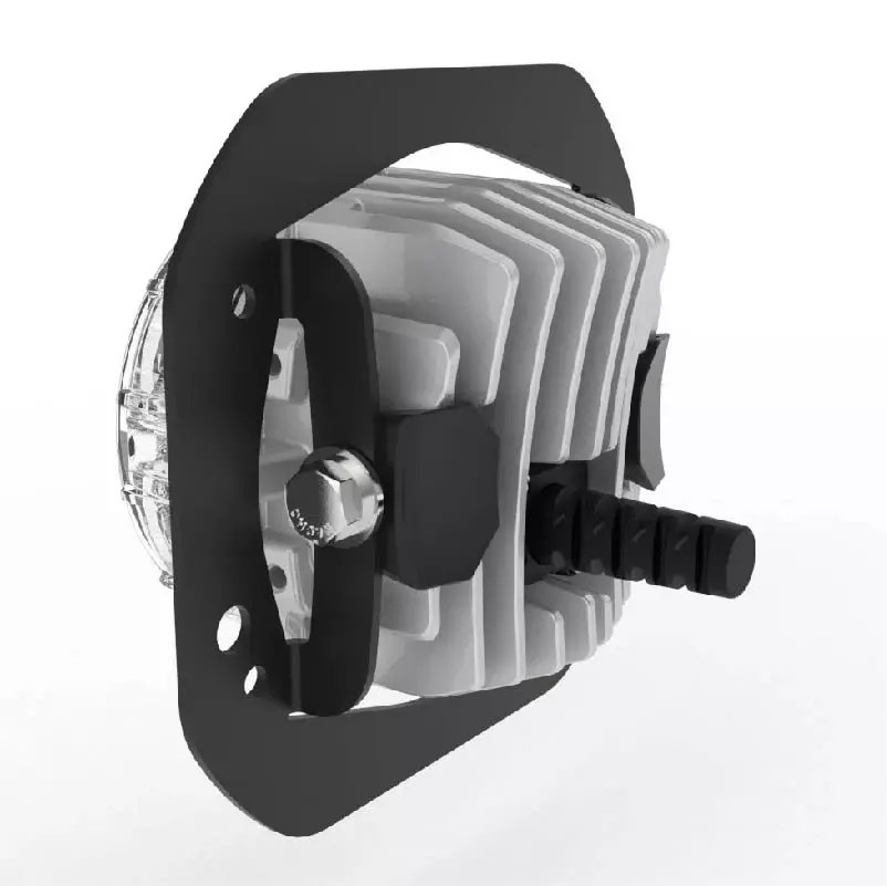 ARB Nacho Quatro Fog Light Mounts for 1-Piece Bumper - Jeep JK, JL & JT - 3
