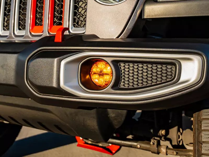 ARB Nacho Quatro Fog Light Mounts for 1-Piece Bumper - Jeep JK, JL & JT - 7