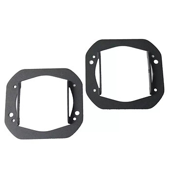 ARB Nacho Quatro Fog Light Mounts for 1-Piece Bumper - Jeep JK, JL & JT