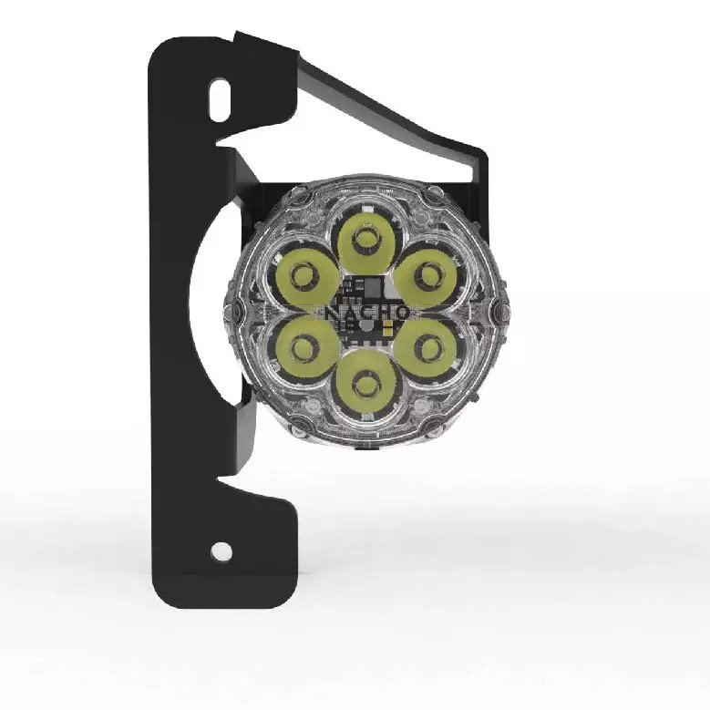 ARB Nacho Quatro Fog Light Mounts for 3-Piece Bumper - Jeep JL & JT - 3