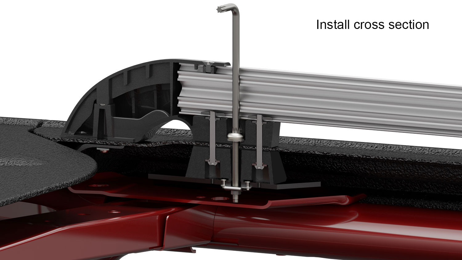 Teraflex Nebo Roof Rack - Jeep JKU - 4
