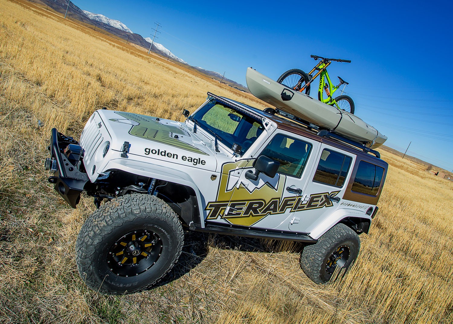 Teraflex Nebo Roof Rack - Jeep JKU - 5