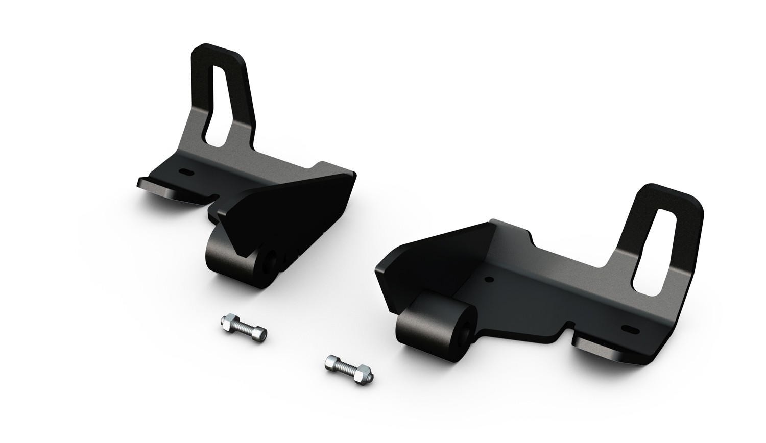 Teraflex Rear Shock Skid Plates - Jeep JK & JKU