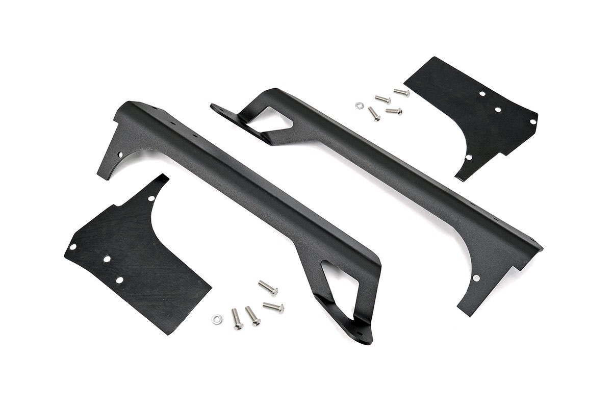 Rough Country Upper Windshield Light Bar Mount - Jeep TJ