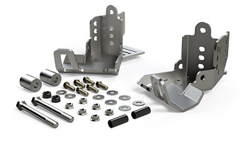 Teraflex Heavy-Duty Rear Shock Skid Plates Teraflex JK & JKU