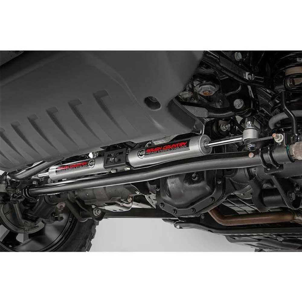 Rough Country N3 Premium Dual Steering Stabilizer 2.5-8" Lift - Jeep JL, JLU & JT - 3