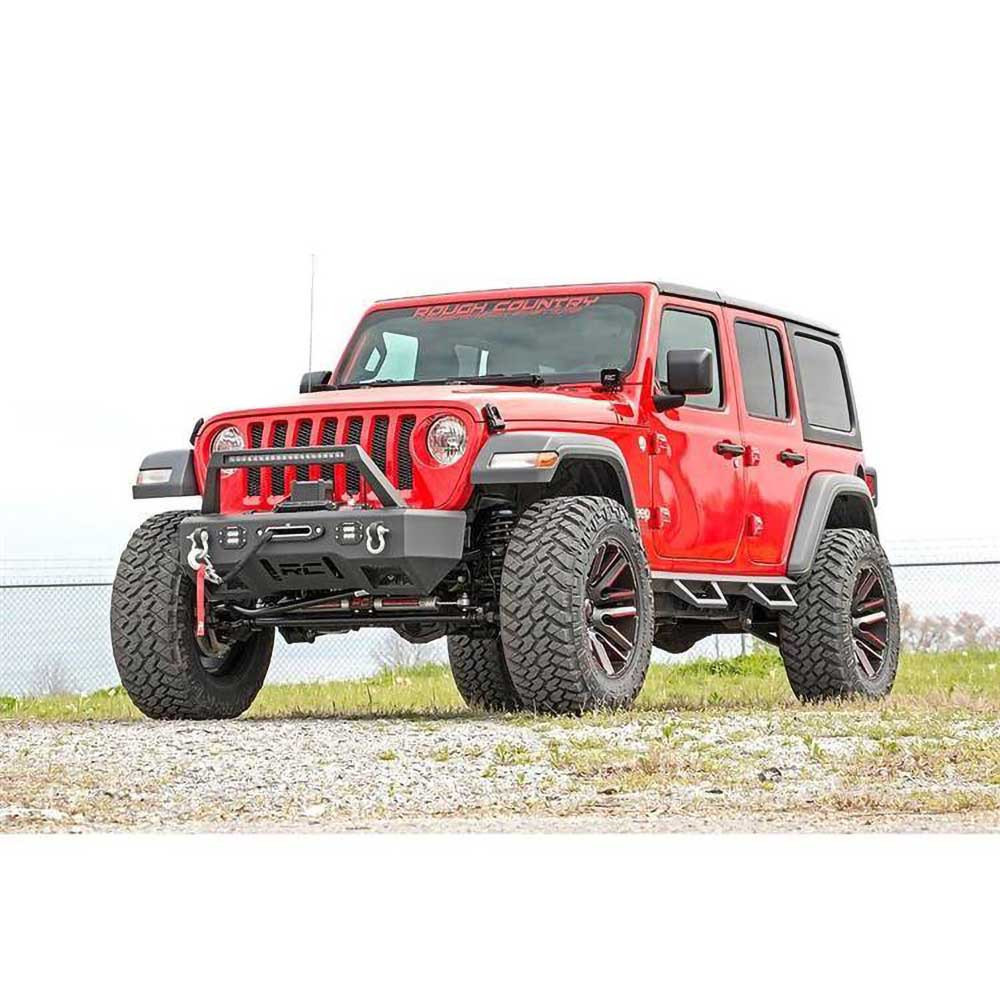 Rough Country N3 Premium Dual Steering Stabilizer 2.5-8" Lift - Jeep JL, JLU & JT - 5
