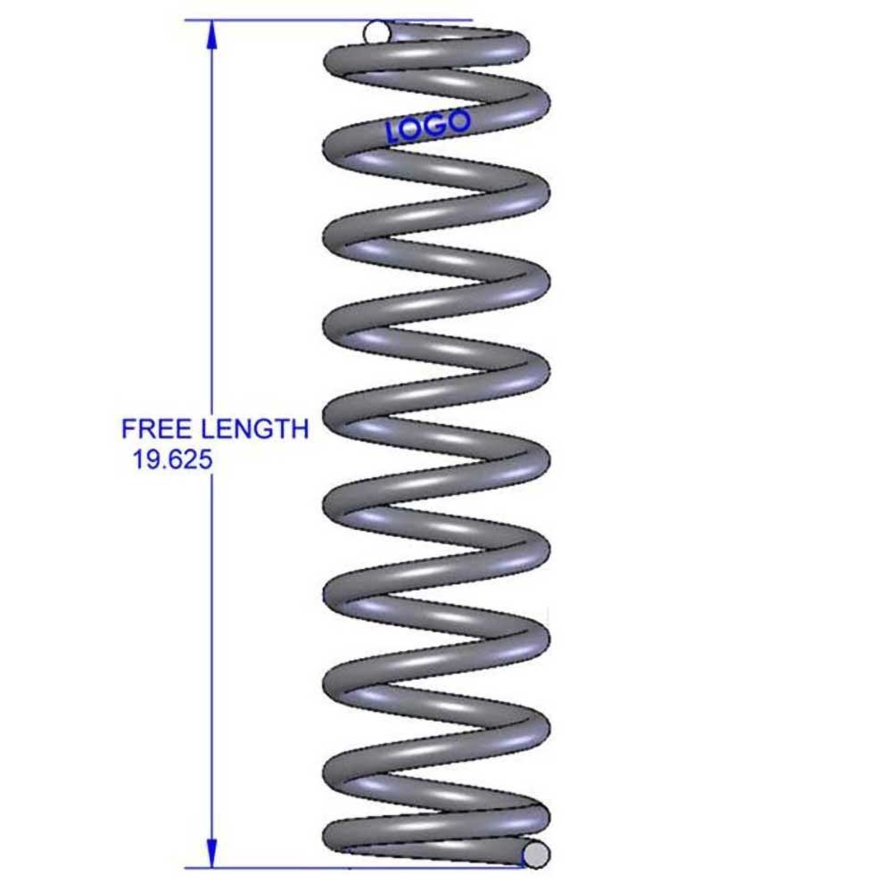 Clayton Off Road 8" Lift Rear Coil Springs - Jeep XJ - 3