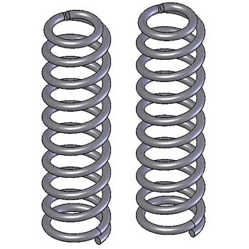 Clayton Off Road 8" Lift Rear Coil Springs - Jeep XJ