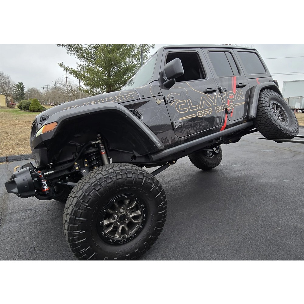 Clayton Off Road HD Rear Brake Lines 24" 0-5" Lift - Jeep JL 392, 4xe & Xtreme Recon - 3