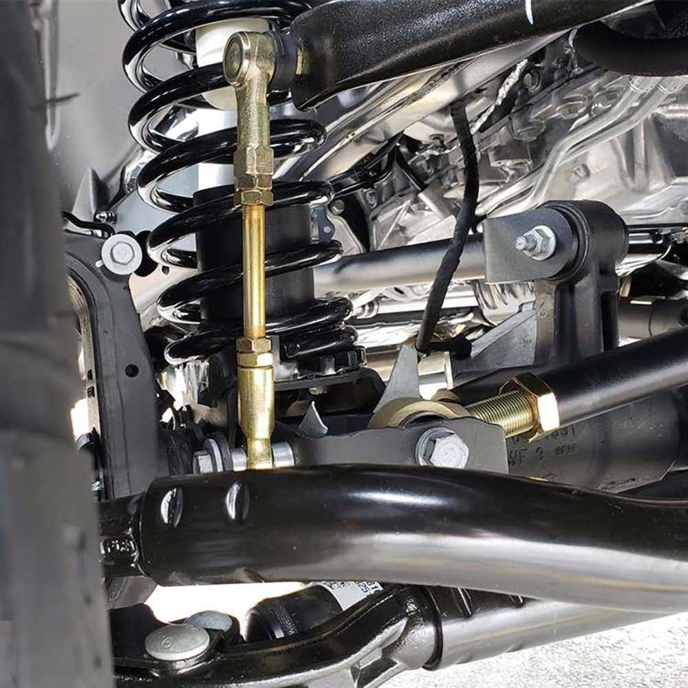 Clayton Off Road Adjustable Front Sway Bar Links 0-6" Lift - Jeep JL, JLU & JT - 6