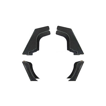 Barnes 4WD Inner C Gussets Dana 30 & 44 - Jeep JK & JKU