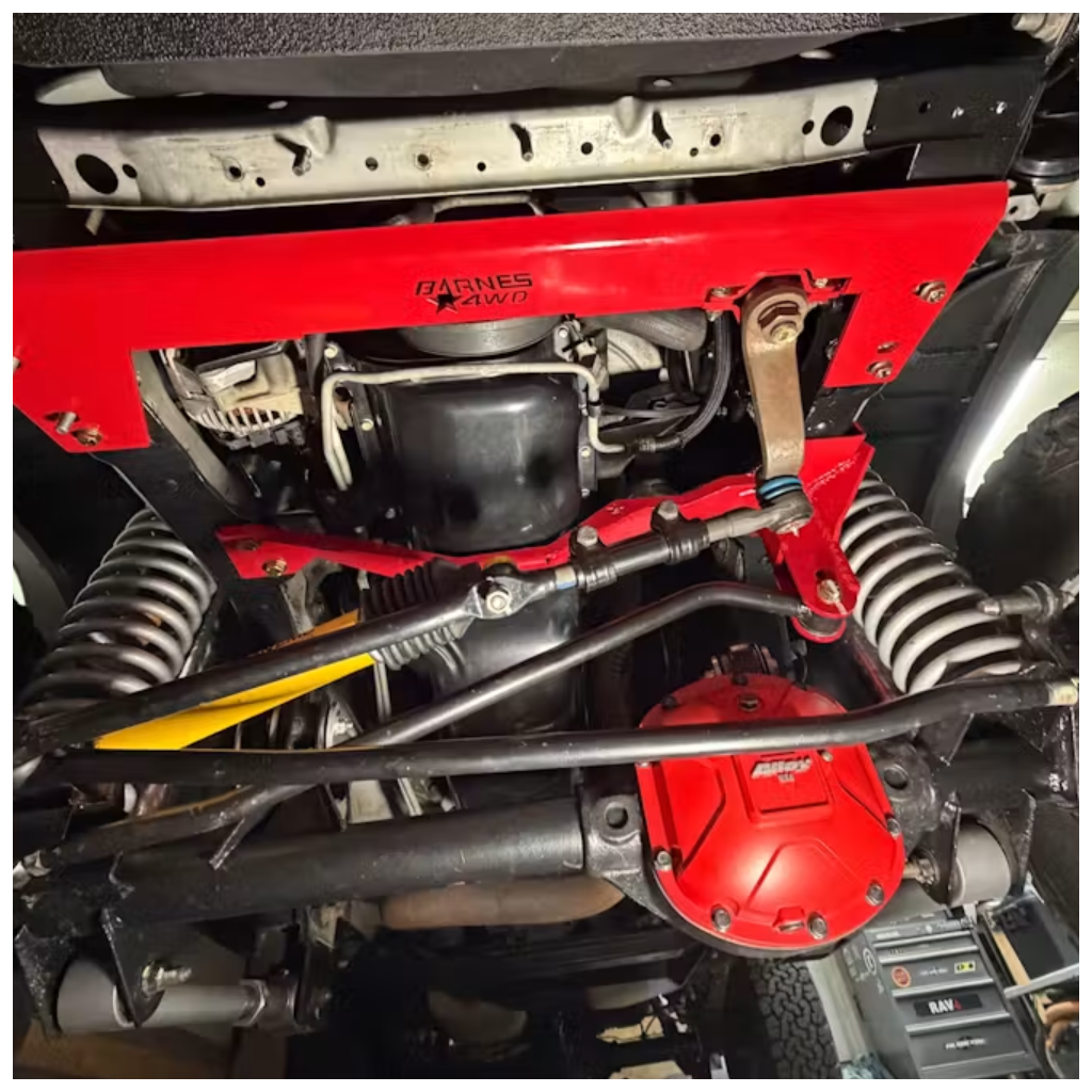 Barnes 4WD Track Bar Brace System - Jeep XJ 4.0 - 3