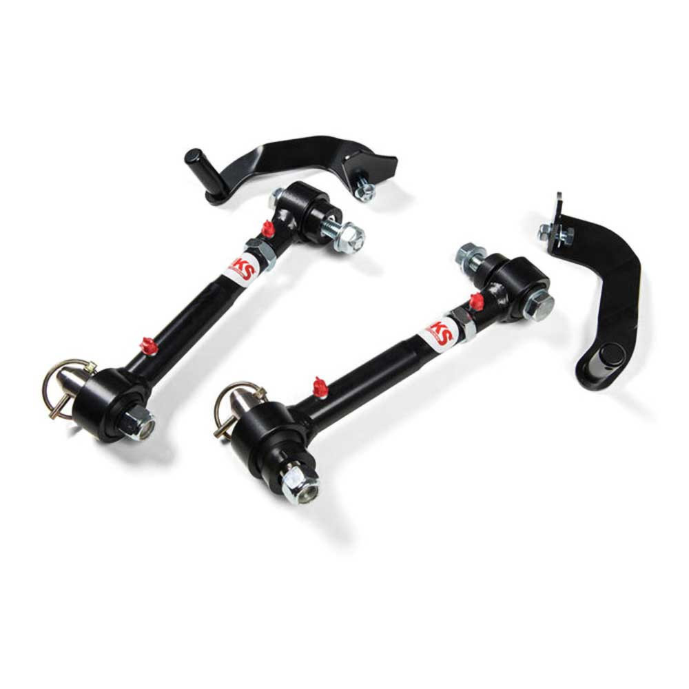 JKS Quicker Disconnect Front Sway Bar Links 2.5-6" Lift - Jeep JL, JLU & JT