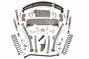 Rough Country 4.5" Long Arm Lift Kit Suspension - Jeep XJ