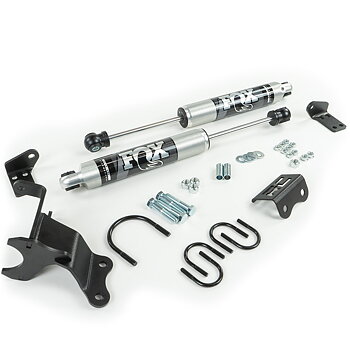 Fox Performance 2.0 IFP Dual Steering Stabilizer - Jeep JL, JLU & JT