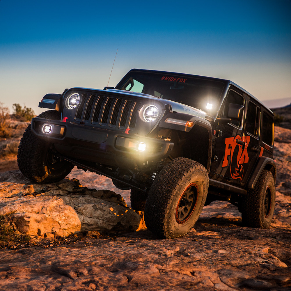 Fox Performance 2.0 IFP Dual Steering Stabilizer - Jeep JL, JLU & JT - 6