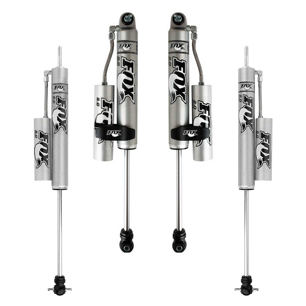 Fox Performance 2.0 IFP Reservoir Shock Kit 5-6" Lift - Jeep Cherokee XJ
