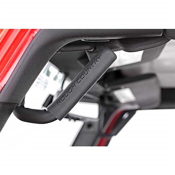 Rough Country Steel Front Grab Handles - Jeep JKU 4 Doors