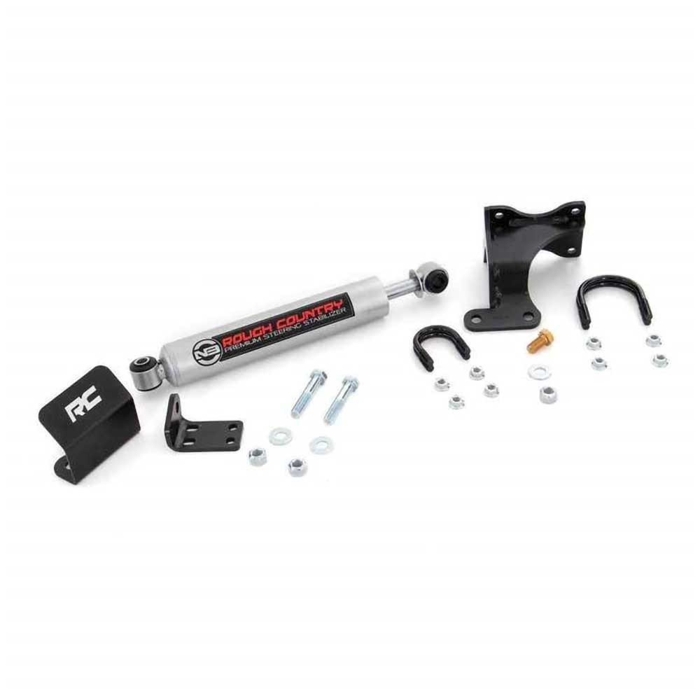 Rough Country N3 Premium Steering Stabilizer 2-8" Lift - Jeep JK & JKU - 2