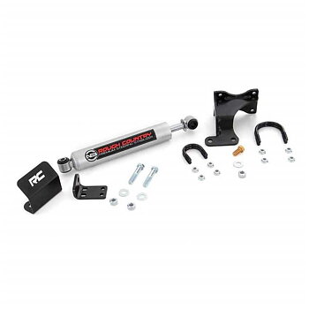 Rough Country N3 Premium Steering Stabilizer 2-8" Lift - Jeep JK & JKU