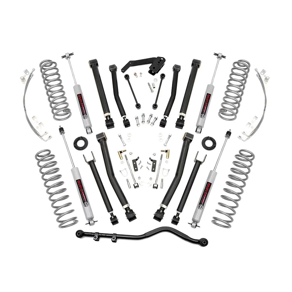 Rough Country X Series 4" Lift Kit - Jeep JK RCK67330