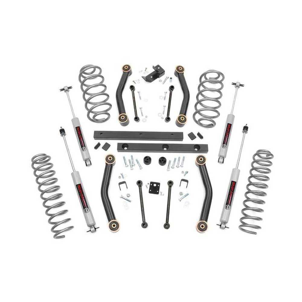 Rough Country 4" Lift Kit - Jeep TJ 1997-2002