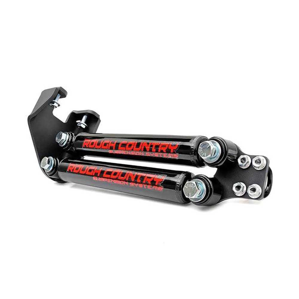 Rough Country Dual Steering Stabilizer 4-6.5" Lift - Jeep YJ - 2