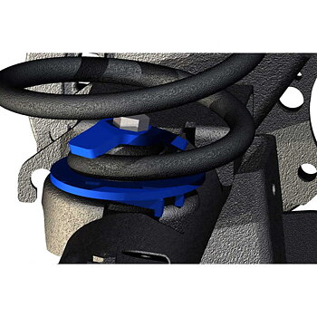 Rough Country Rear Coil Spring Correction Plates 3.5-6" Lift - Jeep JK & JKU