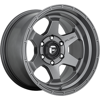 Fuel Shok 17x9" 4.5BS Matte Anthracite - Jeep JK, JL & JT
